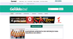 Desktop Screenshot of geraldojose.com.br
