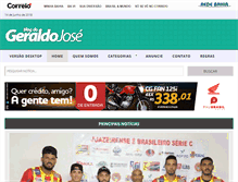 Tablet Screenshot of geraldojose.com.br